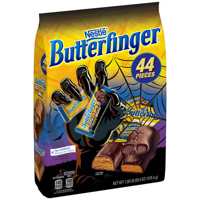 BUTTERFINGER Mini/Peanut Butter Cup Skull Candy 44 Pieces, 20.3 oz. Bag