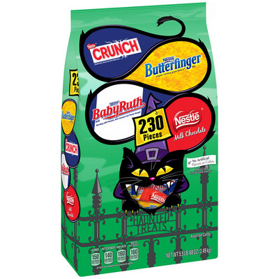 NESTLE Halloween Candy Assorted Chocolate Classic, 230 Pieces, 88 oz Bag