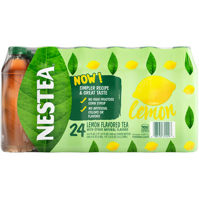 Nestea Lemon Flavored Tea 16.9 fl oz Bottles, Pack of 24