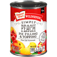 Duncan Hines® Wilderness® Simply Peach Pie Filling & Topping 21 oz. Can