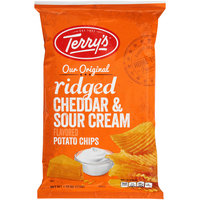 Terry’s® Our Original Ridged Cheddar & Sour Cream Flavored Potato Chips 7.75 oz. Bag