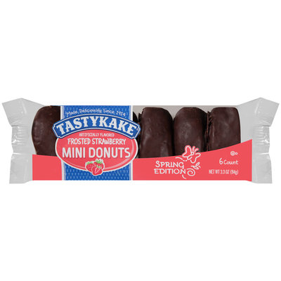 Tastykake® Spring Edition Frosted Strawberry Mini Donuts