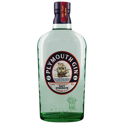 Plymouth Gin England Navy Strength 750ml Bottle