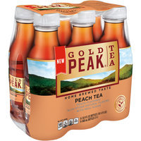 Gold Peak® Tea Peach Tea 6-16.9 fl. oz. Bottles