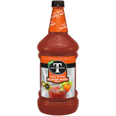 Mr & Mrs T Fiery Pepper Bloody Mary Mix, 1.75 L Bottle