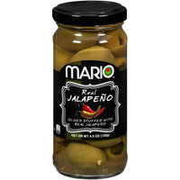 Mario® Real Jalapeno Stuffed Olives 4.5 oz. Jar
