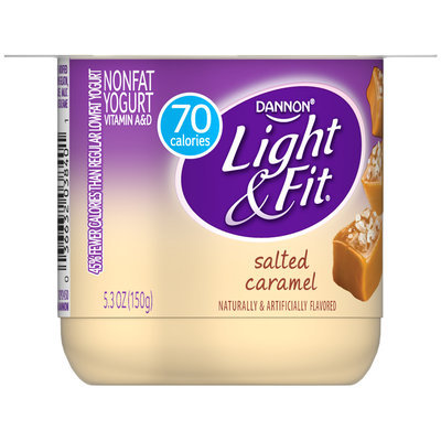 Light & Fit® Salted Caramel Nonfat Yogurt