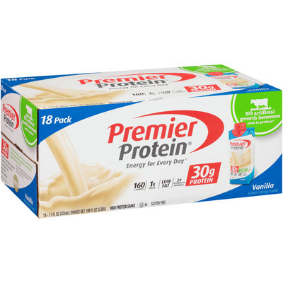 Premier Protein® Vanilla Protein Shakes 18-11 fl. oz. Box
