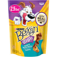 Beggin’® Strips® Bacon & Peanut Butter (Natural & Artificial) Flavors