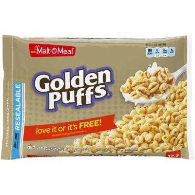 Malt-O-Meal® Golden Puffs® Cereal 17.7 oz. ZIP-PAK®