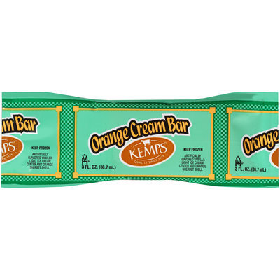 Kemps® Orange Cream Bar 3 fl. oz. Wrapper
