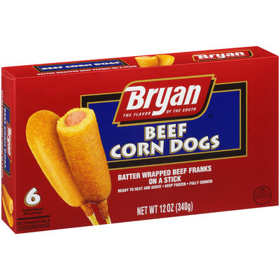 Bryan® Beef Corn Dogs 12 oz. Box