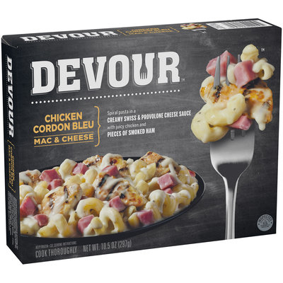 Devour™ Chicken Cordon Bleu Mac & Cheese 10.5 oz. Box