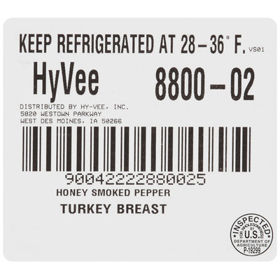Hy-Vee® Honey Smoked Pepper Turkey Breast