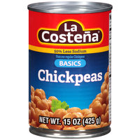 La Costena® 50% Less Sodium Basics Chickpeas 15 oz. Can