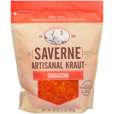 Saverne® Artisanal Sriracha Kraut 16 oz. Pouch