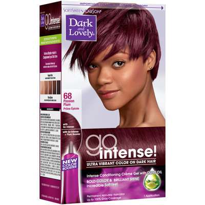 Softsheen-Carson® Dark and Lovely® Go Intense! Hair Color 68 Passion Plum 1 kt Box