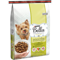 Purina Bella Natural Bites Plus Vitamins and Minerals With Real Chicken & Turkey and Accents of Carrots & Green Beans Adult Dry Dog Food - 12 lb. Bag