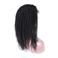 ZigZag Hair Afro Kinky Curly Lace Front Human Hair Wigs For Black Women 130% Density Brazilian Afro Curly Wig Virgin Human Hair Pre Plucked Bleached Knots …