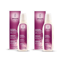 Weleda Evening Primrose Age Revitalizing Body Lotion, Luxurious Moisturizer For Dry, Mature Skin With Sesame and Millet, 6.8 fl. oz. (Pack of 2)
