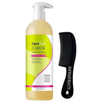 Deva B'Leave In Curl Boost and Volumizer, 16 Ounce With FREE Shower Comb