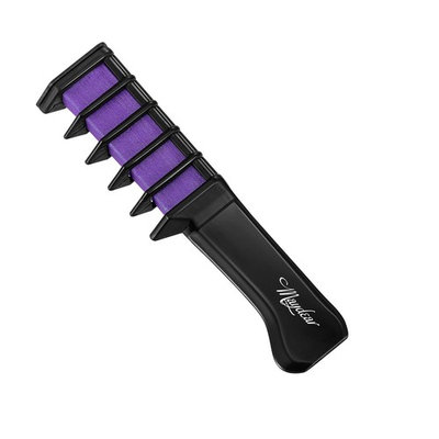 Maydear Temporary Hair Chalk Comb - Non Toxic Hair Color Comb and Safe for Kids (9 Color Options)