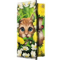 Summer Cat Linda M Jones Designer Purse