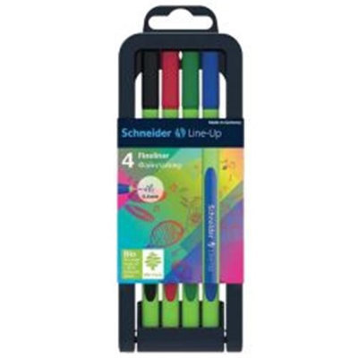 Stride STW191094 Schneider Lineup Fineliner Pens - Pack of 4