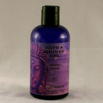 Violet & Sandalwood Organic Bubble Bath & Shower Gel 8 oz by Natural Selection Bath and Body