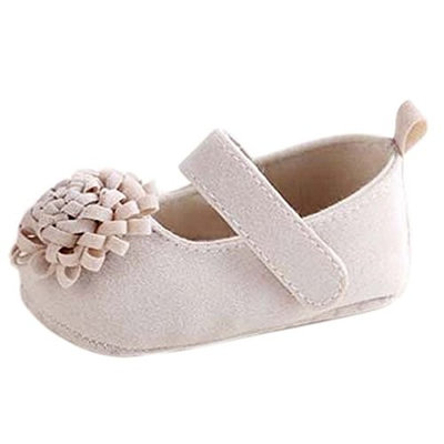 ZebraStory Fashion Baby Girl Casual Flat Shoes Indoor Toddler Prewalker Soft Soled Crib Sneakers Cotton Cloth Flower