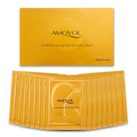 Collagen Eye Mask 24K Gold Reduce Dark Circles and Puffiness Eye Treatment Pads Eye Patches With Anti-aging and Wrinkle Care Properties, Valentines Day Gifts for Women & Men (16 Pairs)