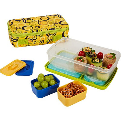 Fit & Fresh Bento 6 Piece Lunch Box Set