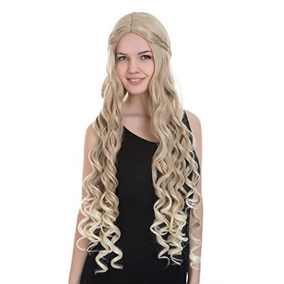 PINKISS Fashion Colorful Harajuku Lotita Style Cosplay Wig with Free Wig Cap (Cadet Blue Turquois / MS109 DS)