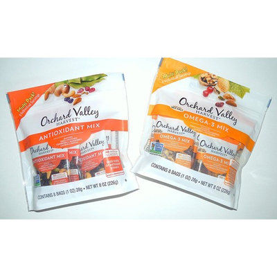 Orchard Valley Harvest Snack Bundles Healthy 2 Varieties 16 Individuall Packets