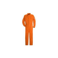 Bulwark Deluxe Coverall, Excel FR ComforTouch, 9 oz., ORANGE, LN46 CLBCORLN46