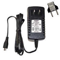 HQRP AC Adapter for OontZ Angle-3 Portable Bluetooth Speaker Angle3 Power Supply Cord Charger + Euro Plug Adapter