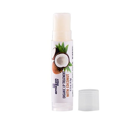 Amazon Mist Organic Coconut Lip Balm with Extreme Staying Power, Made from 100% Natural Ingredients- Natural Lip Treatment