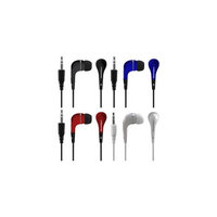 Mobilespec MBS10192PDQ Stereo Earbuds with In-Line Mic Assortment PDQ