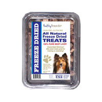 Healthy Breeds 840235147473 10 oz Shetland Sheepdog All Natural Freeze Dried Treats Beef Liver