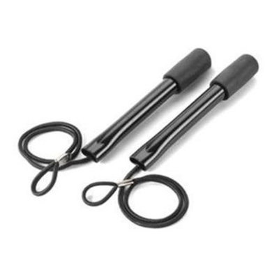 Wheelchair Wheel Lock Brake Extensions, 6 inch, Black Pair