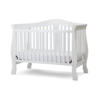 Amwan Avalon 4 in I Convertible Crib in White