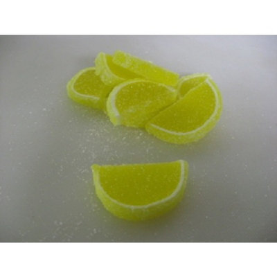 Cavalier Candies Fruit Slices Lemon flavor jelly candy 2 pounds
