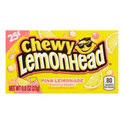 Red Hots FERRARA PAN 25c CHEWY LEMONHEAD PINK LEMONADE 0.8 OZ EACH (24 in a Pack)