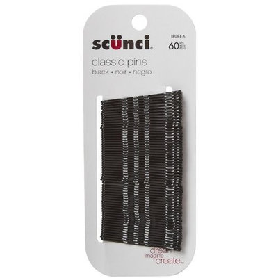 Scunci Bobby Pins, Black