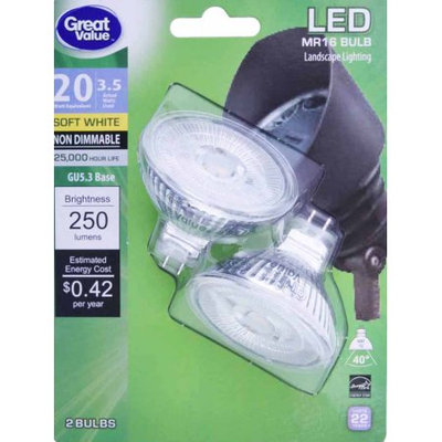 Great Value Gv Led 20w Mr16 Lndsp Fl Sw