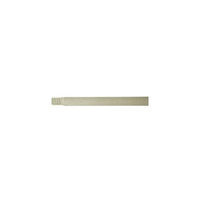 Quickie Brooms & Mops 54 in. Wood Handle with Threaded Connector Brown 54112-1