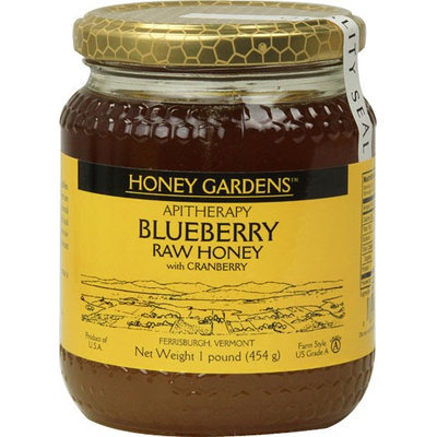 Honey Gardens Raw Honey Blueberry with Cranberry 1 lb