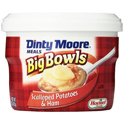 Dinty Moore Big Bowls Scalloped Potatoes and Ham, 15-Ounce Microwavable Bowls (Pack of 8)