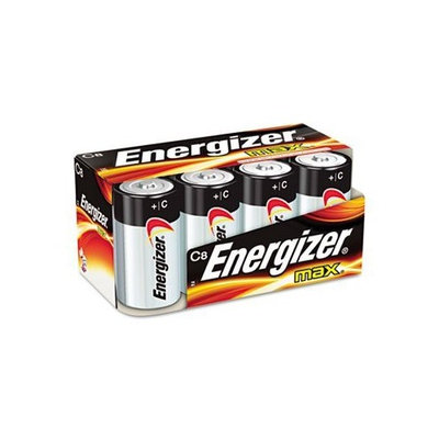 Energizer MAX Alkaline Batteries, C - eight batteries.