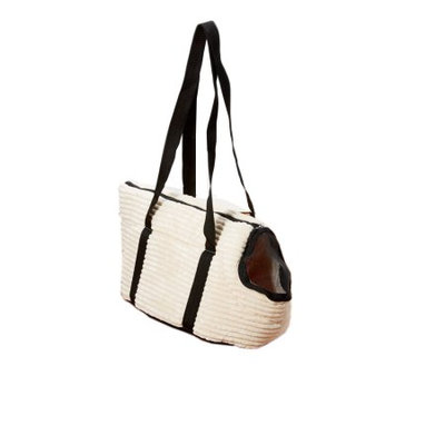 Iconic Pet 92129 Luxury Totez Pet Carry Bag Cream Large